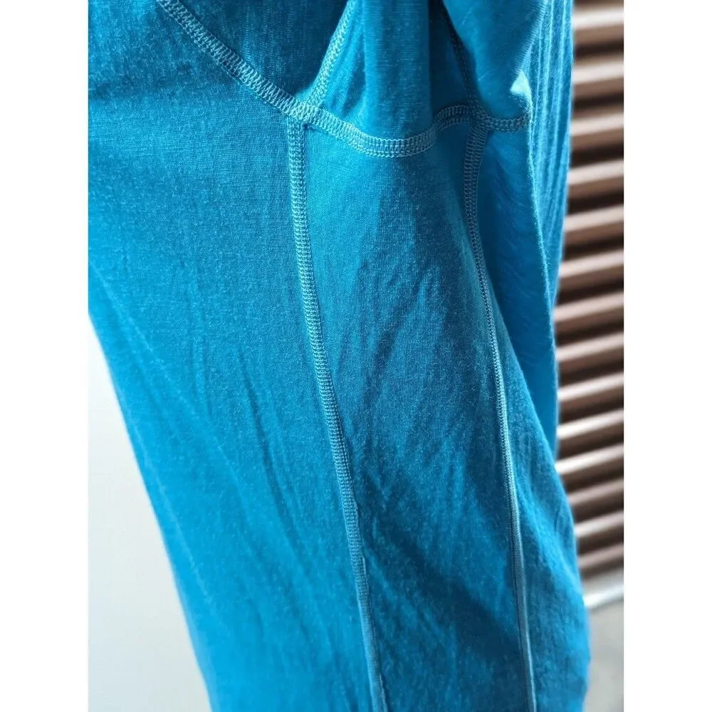 Nike Women's Small Blue DriFit Long Sleeve Tunic Shirt‎ Normcore Athleisure